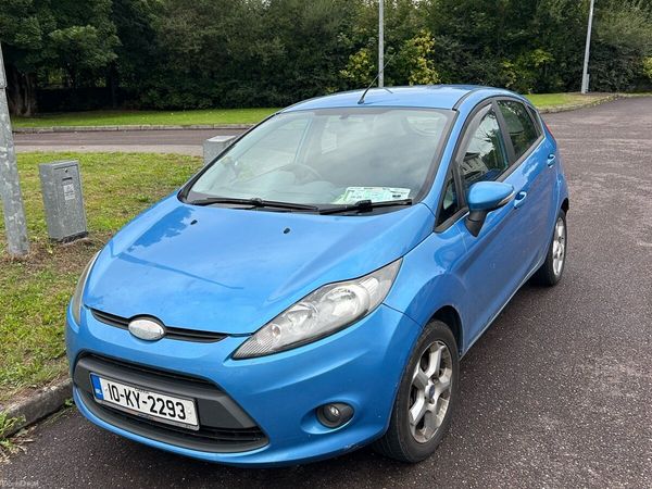 Ford Fiesta Hatchback, Petrol, 2010, Blue