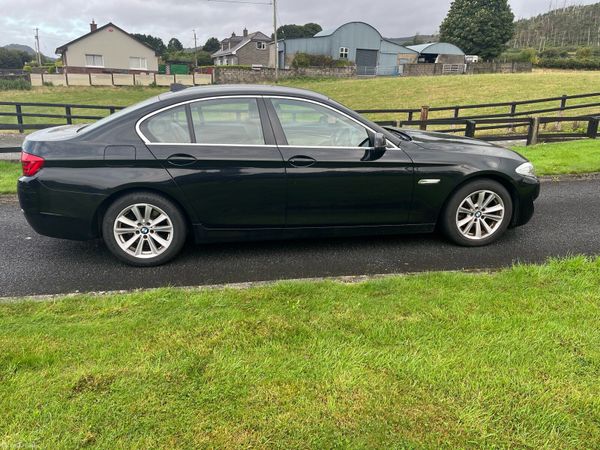 BMW 5-Series Saloon, Diesel, 2012, Black