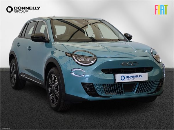 Fiat 600 Hatchback, Petrol, 2025, Blue