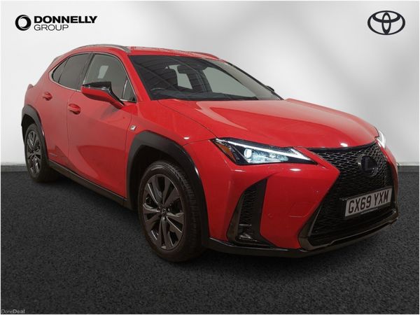 Lexus UX Hatchback, Petrol Hybrid, 2019, Red