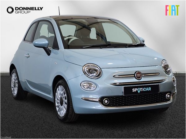 Fiat 500 Hatchback, Petrol, 2023, Green