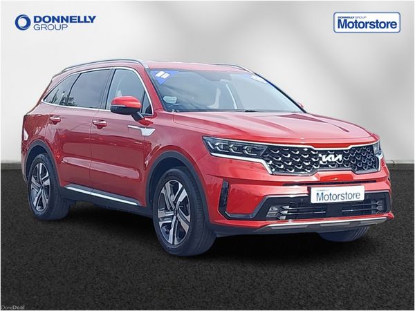 Kia Sorento SUV, Petrol Hybrid, 2022, Red