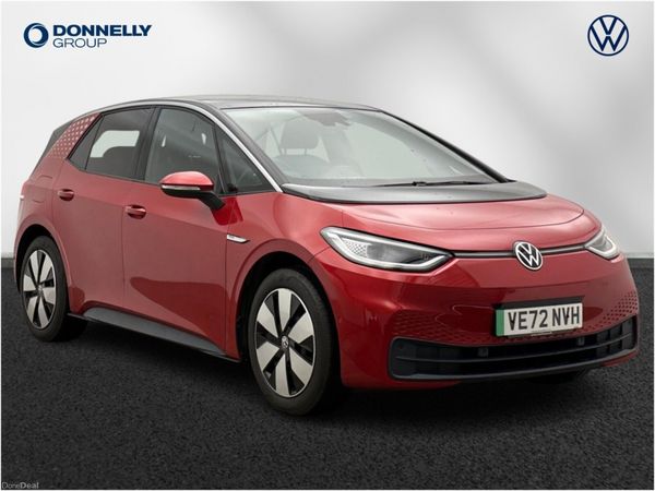 Volkswagen ID.3 Hatchback, Electric, 2023, Red