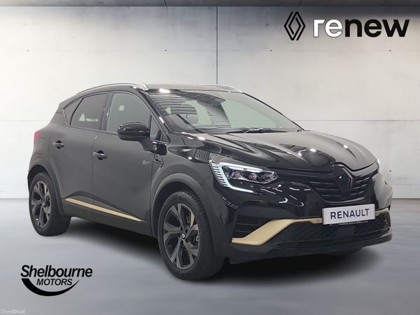 Renault Captur Hatchback, Petrol Hybrid, 2023, Black