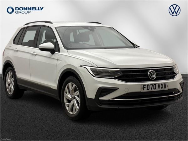 Volkswagen Tiguan Estate, Petrol, 2021, White