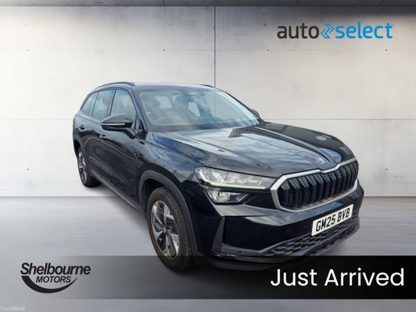 Skoda Kodiaq Estate, Petrol Hybrid, 2025, Black