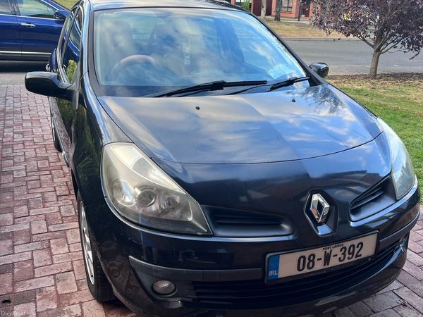 Renault Clio Hatchback, Petrol, 2008, Black