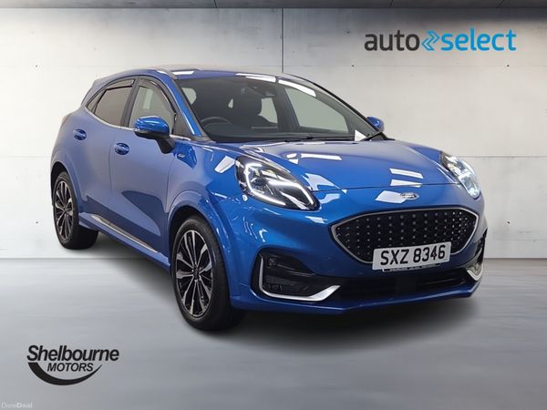 Ford Puma Hatchback, Petrol Hybrid, 2023, Blue