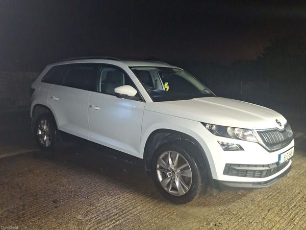 Skoda Kodiaq SUV, Petrol, 2018, White