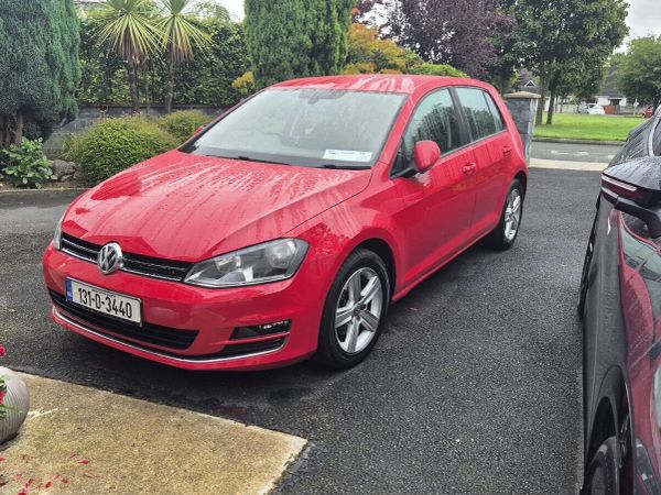 Volkswagen Golf Estate, Diesel, 2013, Red