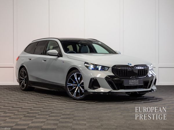 BMW 5-Series Estate, Petrol Plug-in Hybrid, 2025, Grey