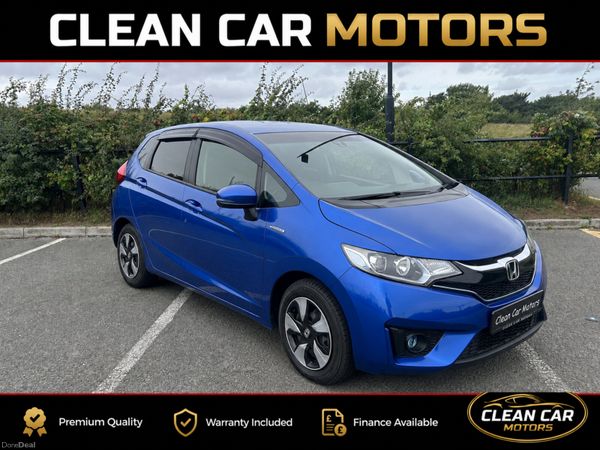 Honda Fit Hatchback, Petrol Hybrid, 2015, Blue