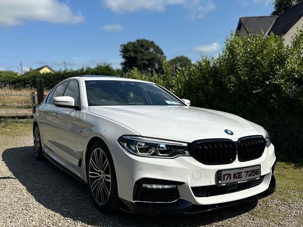 BMW 5-Series Saloon, Diesel, 2017, White