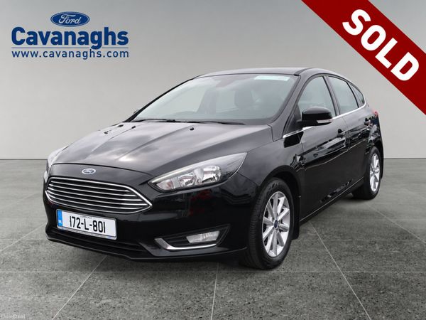 Ford Focus Hatchback, Diesel, 2017, Black