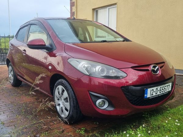 Mazda Demio Hatchback, Petrol, 2012, Red