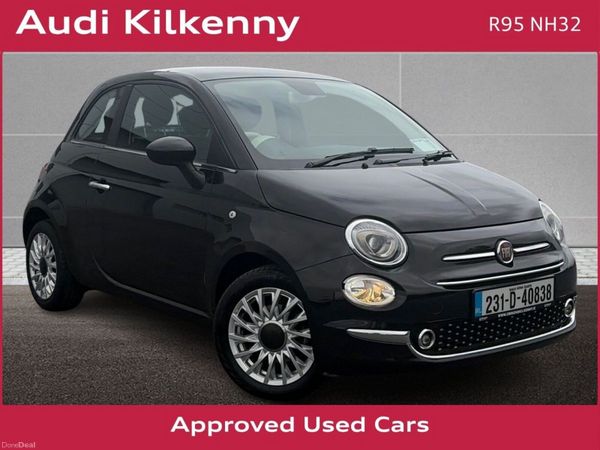 Fiat 500 Hatchback, Petrol, 2023, Black