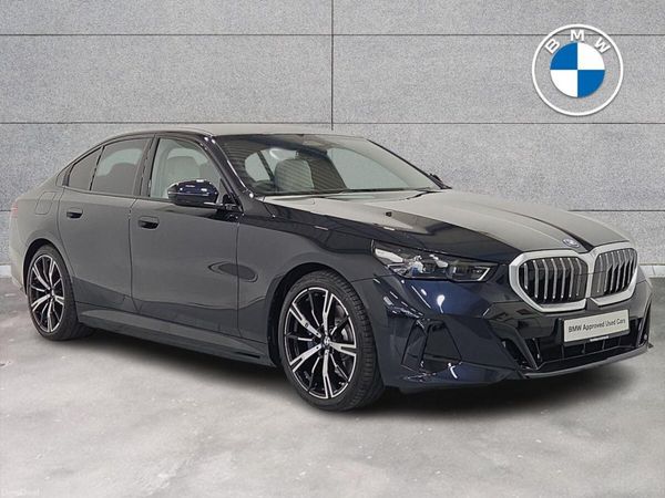 BMW 5-Series Saloon, Petrol Plug-in Hybrid, 2026, Black