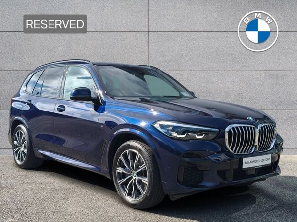 BMW X5 SUV, Diesel Hybrid, 2023, Blue