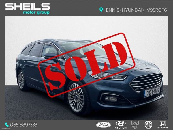 Ford Mondeo Estate, Diesel, 2020, Blue