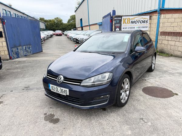 Volkswagen Golf Hatchback, Petrol, 2016, Navy