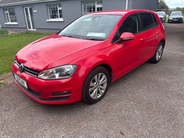 Volkswagen Golf Estate, Diesel, 2015, Red