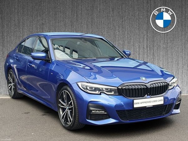 BMW 3-Series Saloon, Petrol Plug-in Hybrid, 2020, Blue