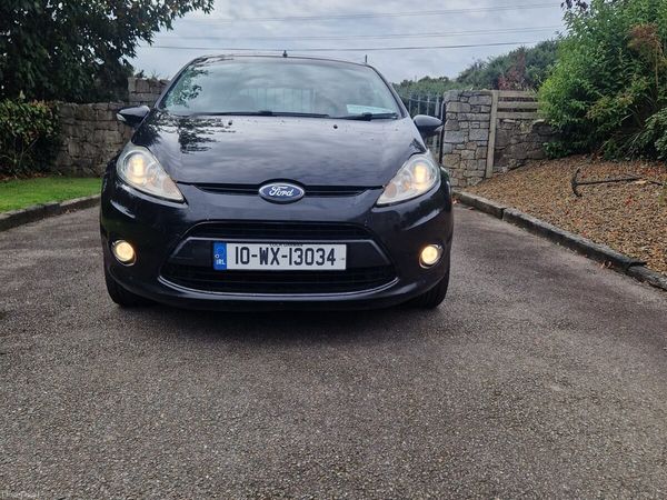 Ford Fiesta Hatchback, Petrol, 2010, Black