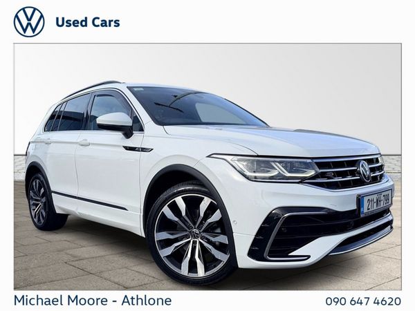 Volkswagen Tiguan SUV, Diesel, 2021, White
