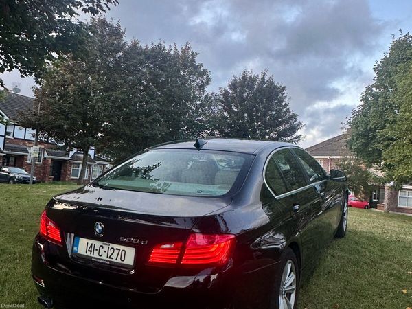 BMW 5-Series Saloon, Diesel, 2014, Black