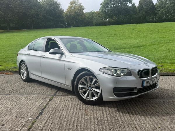 BMW 5-Series Saloon, Diesel, 2016, Silver