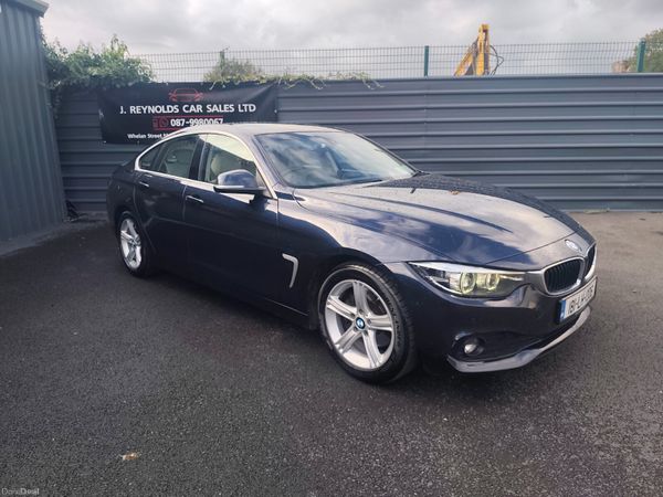 BMW 4-Series Saloon, Diesel, 2018, Blue