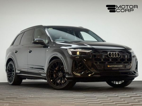 Audi Q7 SUV, Petrol Plug-in Hybrid, 2025, Black