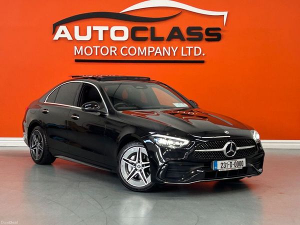 Mercedes-Benz C-Class Saloon, Petrol Plug-in Hybrid, 2023, Black