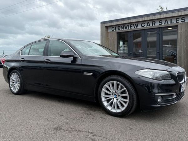 BMW 5-Series Saloon, Diesel, 2015, Black
