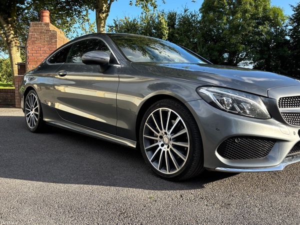 Mercedes-Benz C-Class Coupe, Diesel, 2016, Grey