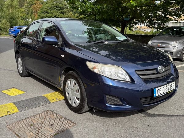 Toyota Corolla Saloon, Petrol, 2008, Blue