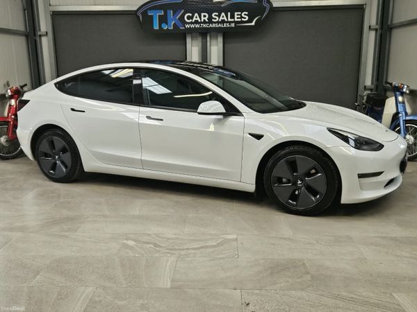 Tesla Model 3 Saloon, Electric, 2022, White