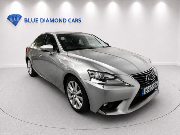 Lexus IS Saloon, Petrol Hybrid, 2015, Silver
