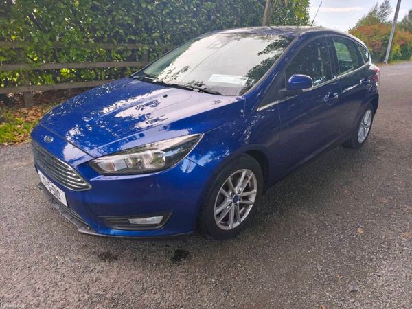 Ford Focus Hatchback, Petrol, 2017, Blue