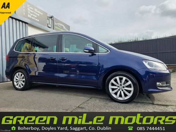 Volkswagen Sharan MPV, Diesel, 2018, Blue