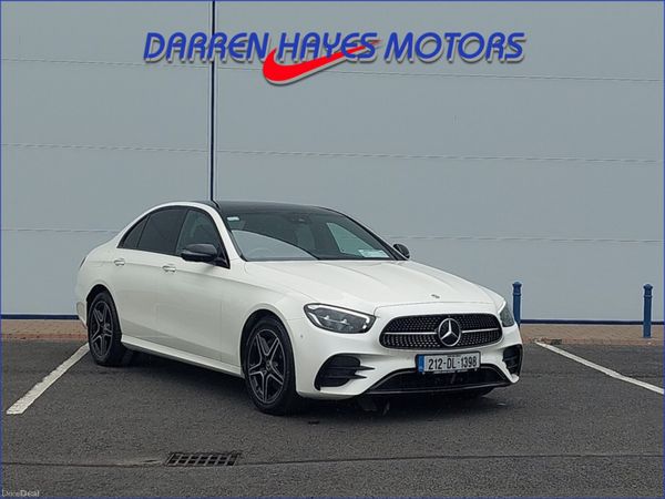 Mercedes-Benz E-Class Saloon, Petrol Plug-in Hybrid, 2021, White
