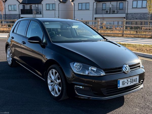 Volkswagen Golf Hatchback, Diesel, 2016, Black