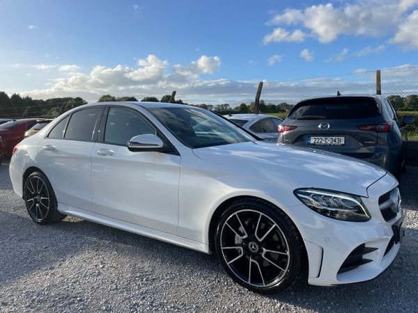 Mercedes-Benz C-Class Saloon, Petrol, 2019, White