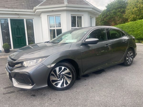 Honda Civic Hatchback, Petrol, 2019, Grey