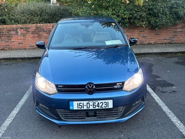 Volkswagen Polo Hatchback, Petrol, 2015, Blue