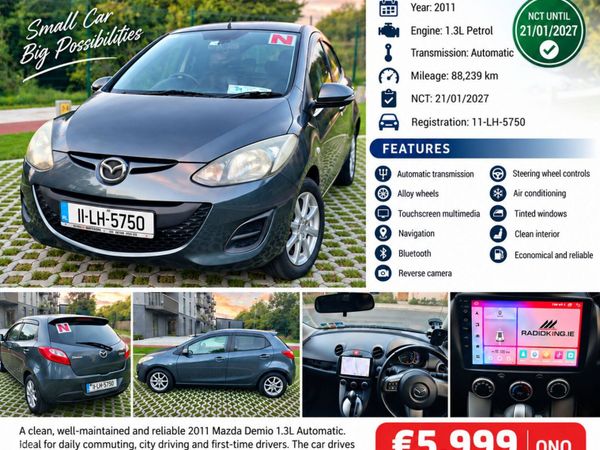 Mazda Demio MPV, Petrol, 2011, Grey