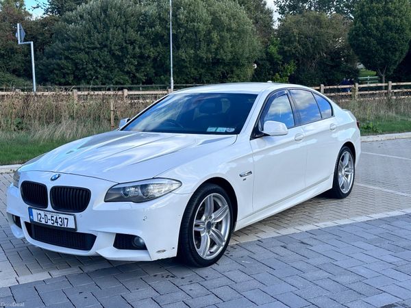 BMW 5-Series Saloon, Diesel, 2012, White