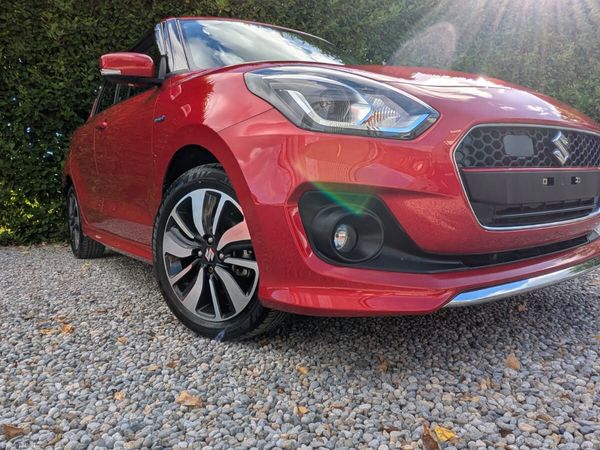 Suzuki Swift Hatchback, Petrol Hybrid, 2020, Red