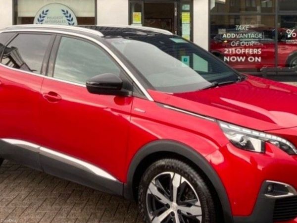 Peugeot 3008 MPV, Diesel, 2018, Red