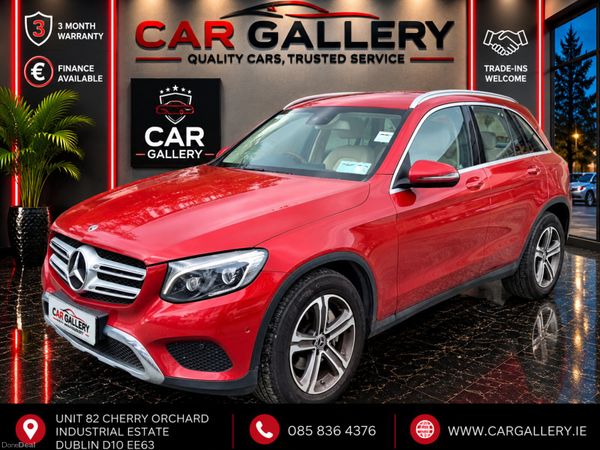 Mercedes-Benz GLC SUV, Diesel, 2018, Red